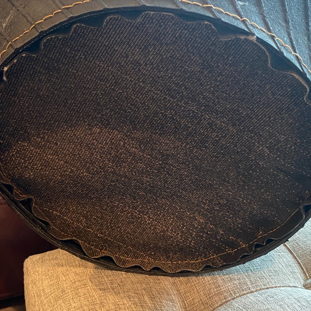Large, sturdy “bidk home” container. Thick rubber tire material/strong grommets. - Picture 4 of 5